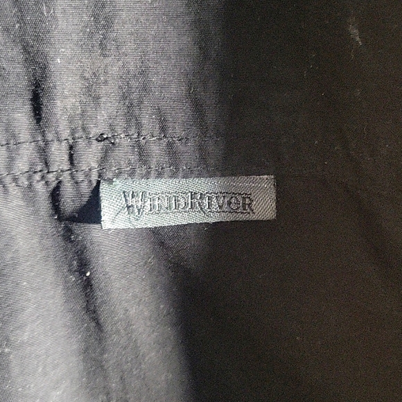 Mens Wind River Spring Rain Classic Jacket 👌 Size M / Color Black/Many Pockets! - Picture 2 of 15